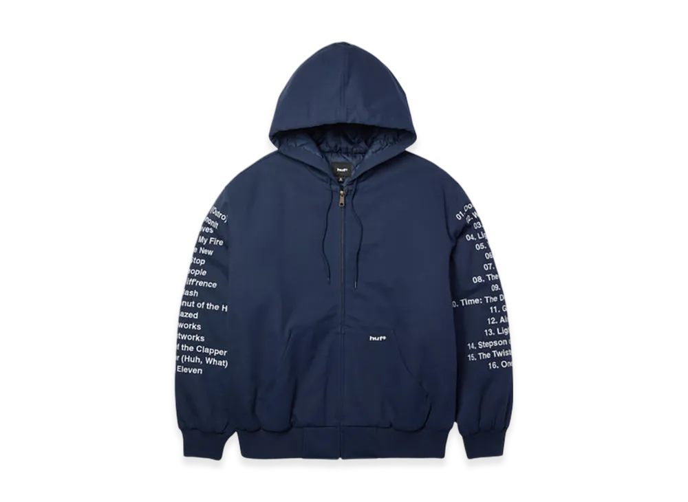 HUF x J DILLA WORK JACKET ネイビー Lサイズ HUF X J DILLA WORK