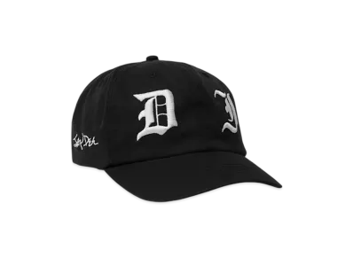 HUF x J DILLA Washed Snapback Hat "Washed Black"