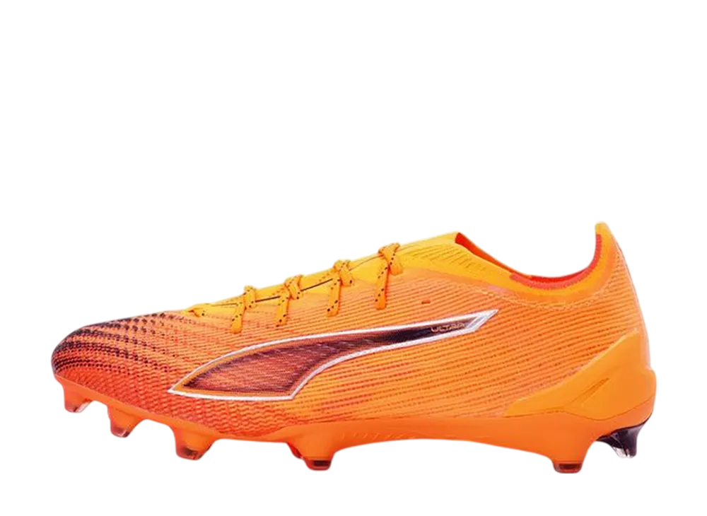 プーマ ウルトラ6 アルティメット FG "ヒートファイア/プーマブラック/グローイングレッド"