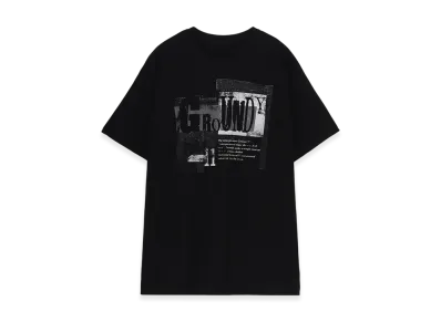Ground Y Cotton Jersey Grange Graphic T-Shirt "Black"