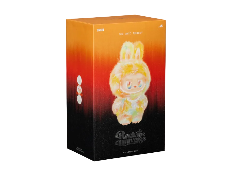 POP MART THE MONSTERS (LABUBU) Big into Energy Series-ROCK THE UNIVERSE Vinyl Plush Doll