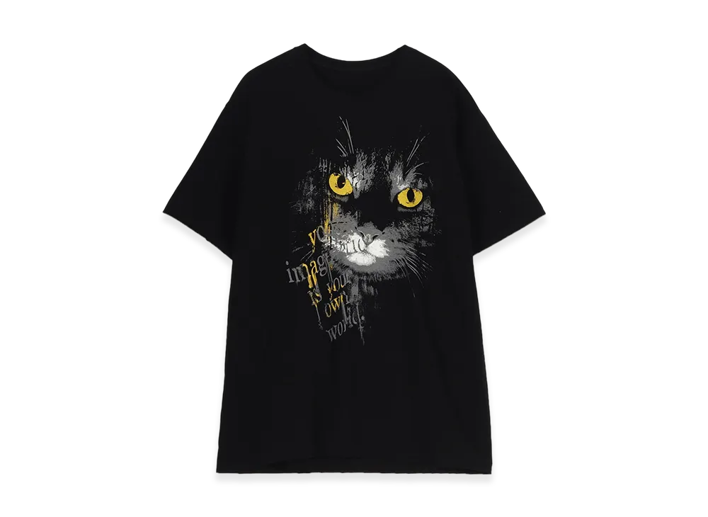Ground Y 20/Cotton Jersey Cat "Black"