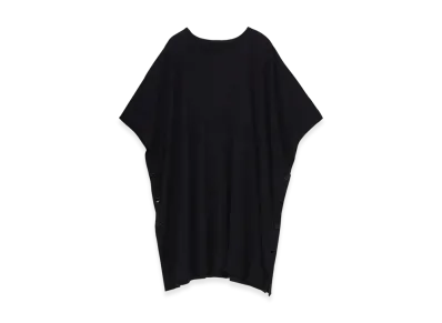 Ground Y Cathc Washer Wrinkle Jersey Side Button Short Sleeved T-Shirt "Black"