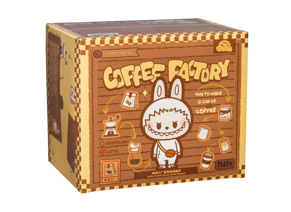 POP MART POP BEAN Coffee Factory Series-Plush Pendant [Assortment Box]