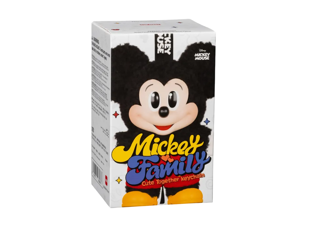 ポップマート ディズニー ミッキーファミリー キュート トゥギャザー シリーズ ぬいぐるみキーチェーン [ピース]