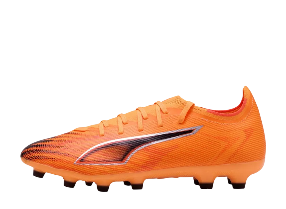プーマ ウルトラ6 マッチ HG/AG "ヒートファイア/プーマブラック/グローイングレッド"