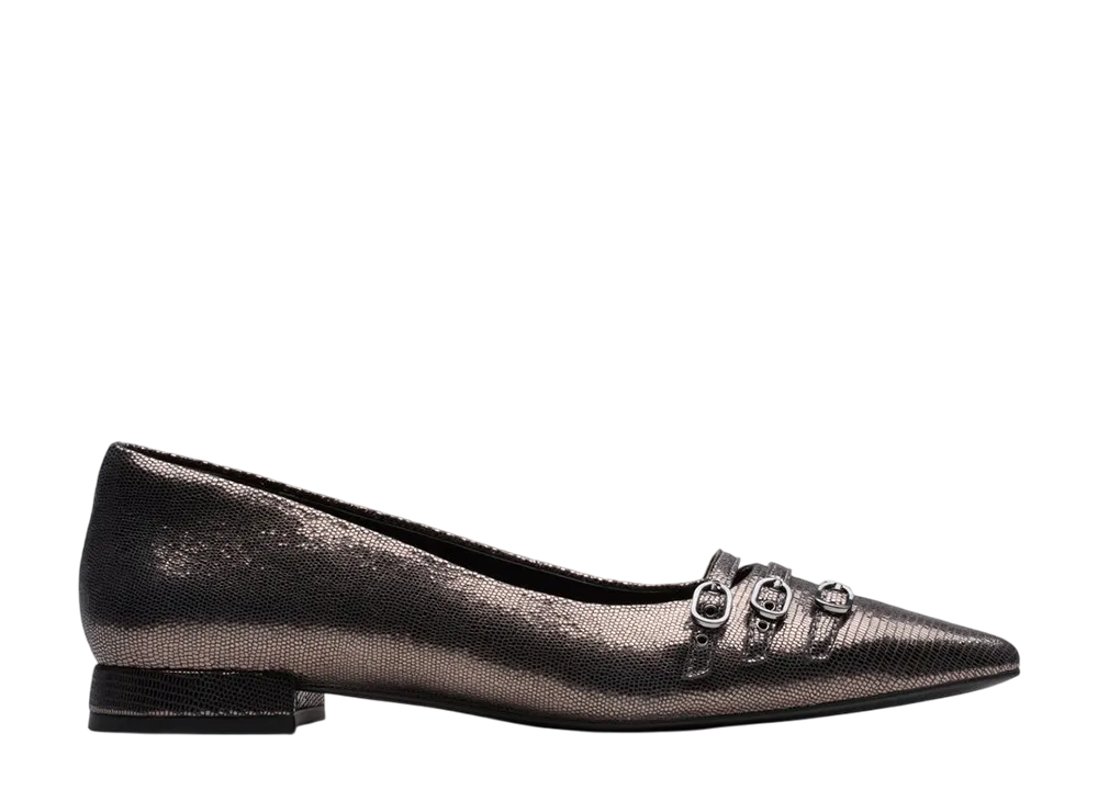 Clarks Women's Sensa 15 Strap "Metallic"