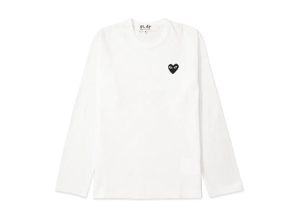 COMME des GARCONS PLAY CDG Unisex Long Sleeve T-Shirt AX-T118-051