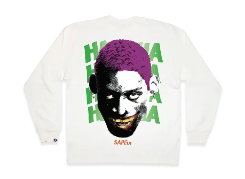 SAPEur Harlequin 2025 Online Limited Order L/S Tee "White"