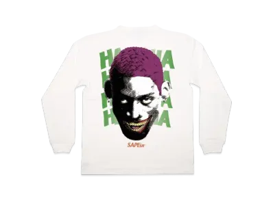 SAPEur Harlequin 2025 Kid's Online Limited Order L/S Tee "White"