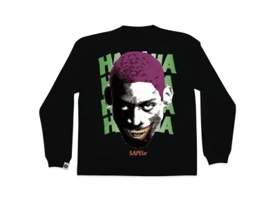 SAPEur Harlequin 2025 Kid's Online Limited Order L/S Tee "Black"