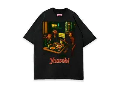 doublet x YOASOBI Night Out T-Shirt Famiresu "Black"