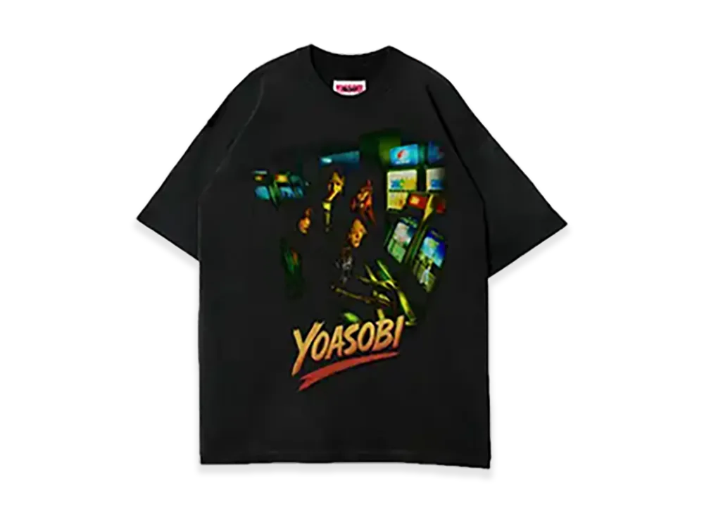 doublet x YOASOBI Night Out T-Shirt Gesen "Black"