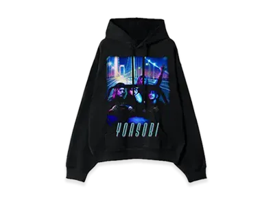 doublet x YOASOBI Night Out Hoodie Drive "Black"