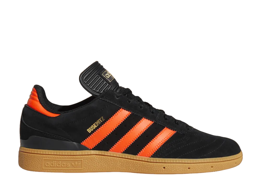 adidas Busenitz "Core Black/Solar Red/Gum"
