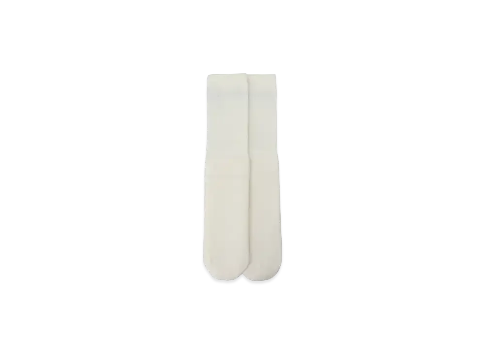 Ground Y Wool Cotton Ground Y Logo Tube Socks "White"