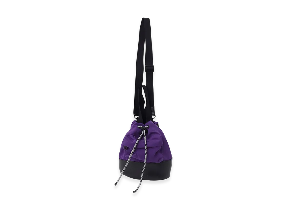 Ground Y Wrinkled Nylon 2 Way Pouch "Purple"