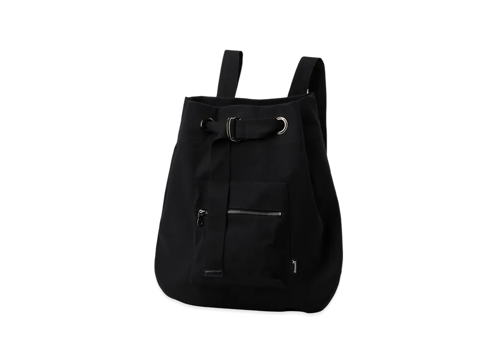 Ground Y Camp Canvas 4 Way Bag "Black"