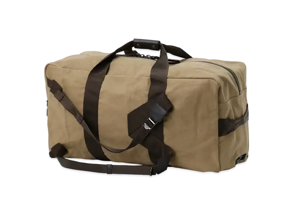 Ground Y Canvas Duffle Bag "Beige"