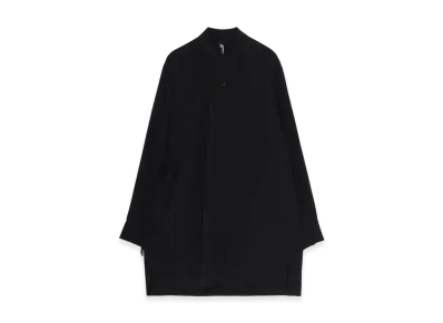 Ground Y Crepe De Chine Chanpa Shirt "Black"