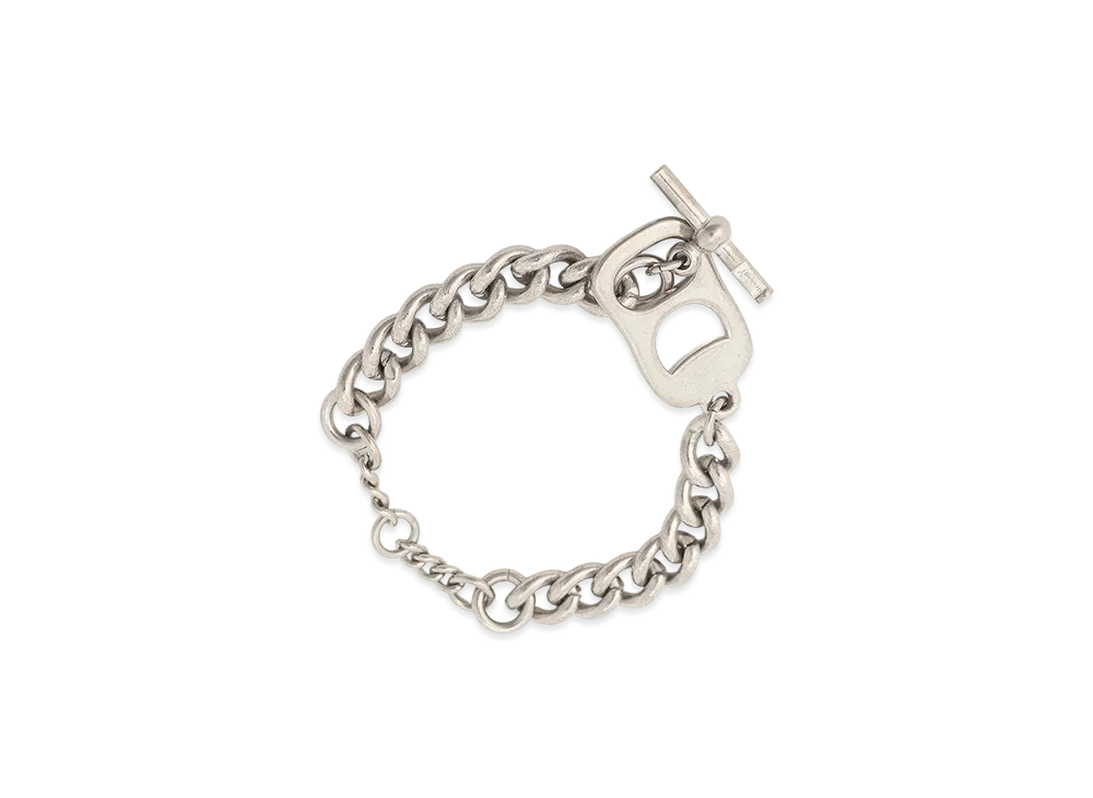 Ground Y Brass Pull Tab Bracelet "Silver"