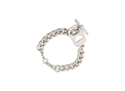Ground Y Brass Pull Tab Bracelet "Silver"