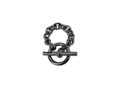 Ground Y Brass Toggle Ring "Black"