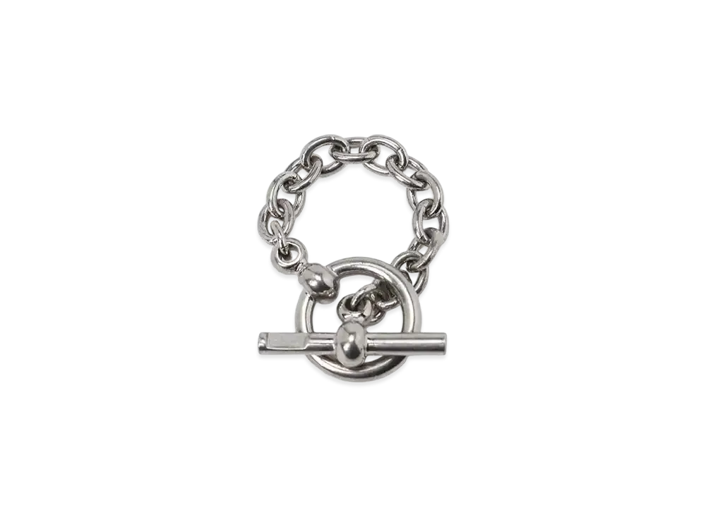 Ground Y Brass Toggle Ring "Silver"