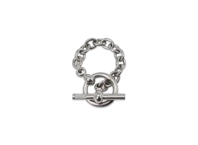 Ground Y Brass Toggle Ring "Silver"