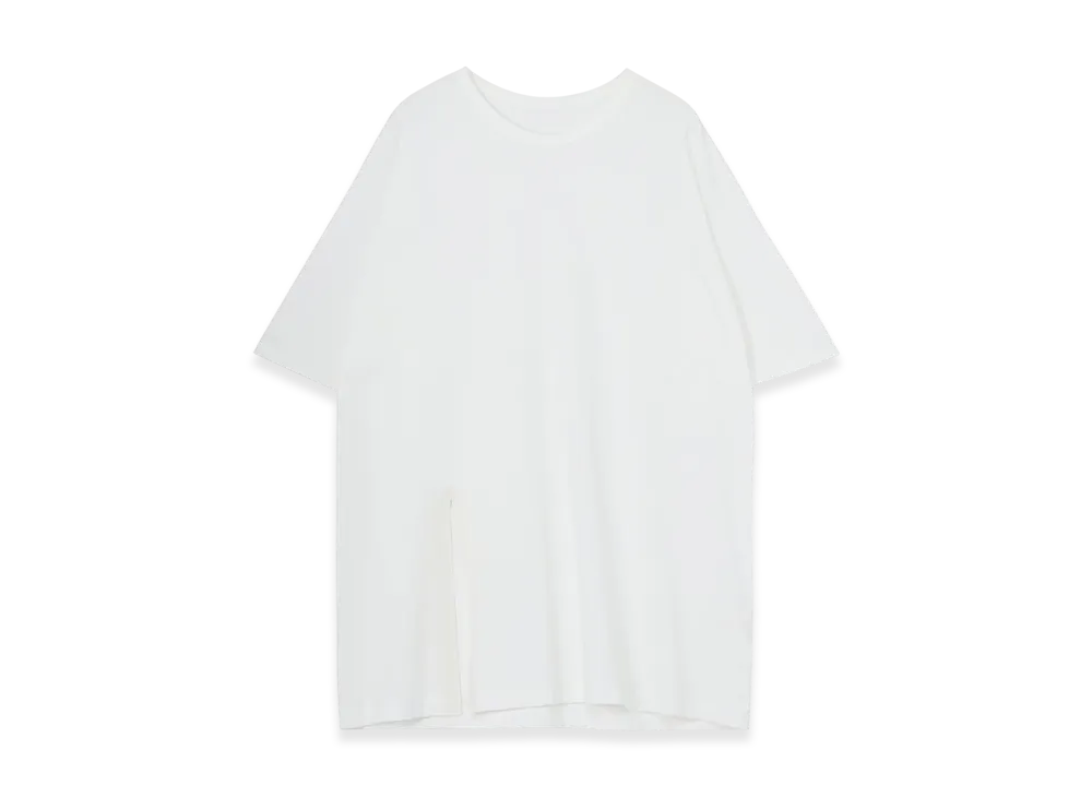 Ground Y Cotton Jersey Jumbo T-Shirt Short Sleeves "White"