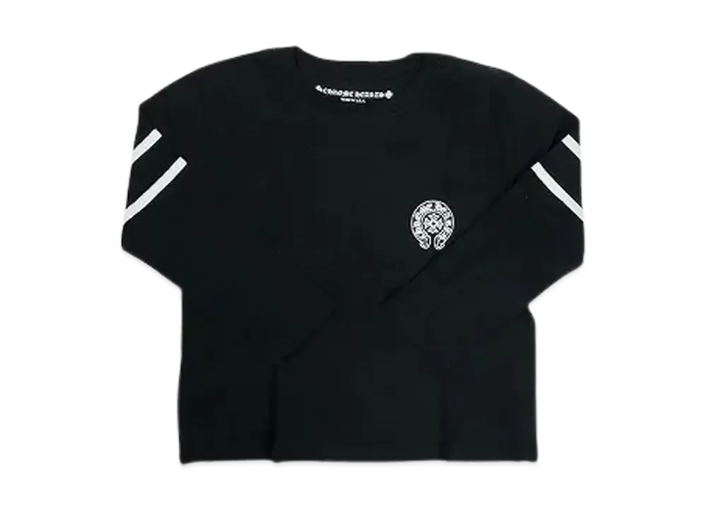 Chrome Hearts Roller Skates FTBL Jersey L/S T-Shirt "Black"