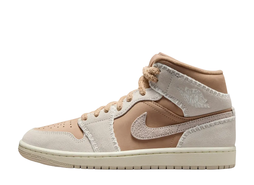 ナイキ ウィメンズ エアジョーダン1 ミッド "ヘンプ"