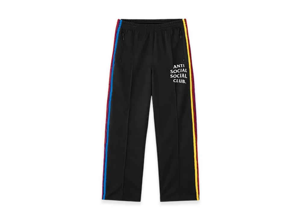 ANTI SOCIAL SOCIAL CLUB x NASCAR Motorsport Velour Track Pant "Black"