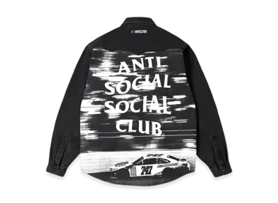 ANTI SOCIAL SOCIAL CLUB x NASCAR x Speed Western Button Down "Black"