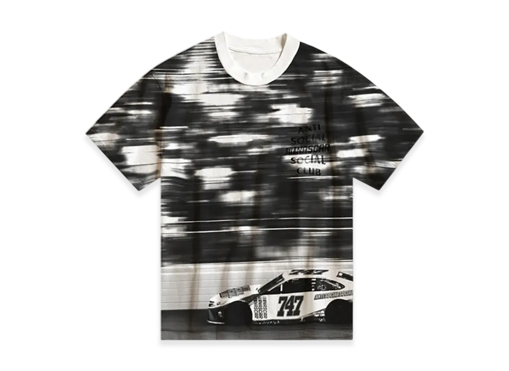 ANTI SOCIAL SOCIAL CLUB x NASCAR Speed Full Print Tee "White"