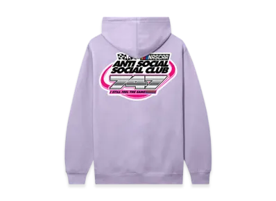 ANTI SOCIAL SOCIAL CLUB x NASCAR 747 Hoodie "Plum"