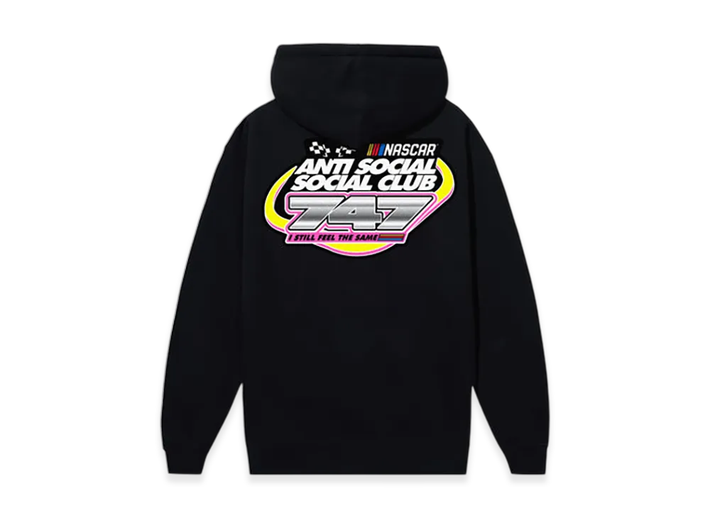 ANTI SOCIAL SOCIAL CLUB x NASCAR 747 Hoodie "Black"