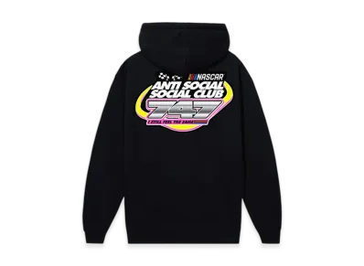 ANTI SOCIAL SOCIAL CLUB x NASCAR 747 Hoodie "Black"