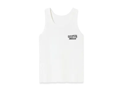 ANTI SOCIAL SOCIAL CLUB x NASCAR Too Tough To Tame Tank Top "White"