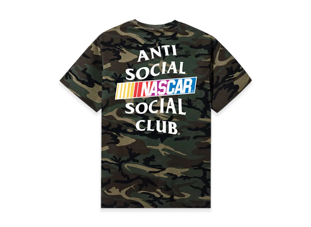 ANTI SOCIAL SOCIAL CLUB x NASCAR Games Tee "Woodland Camo"