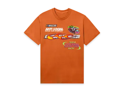 ANTI SOCIAL SOCIAL CLUB x NASCAR Daytona Tee "Orange"