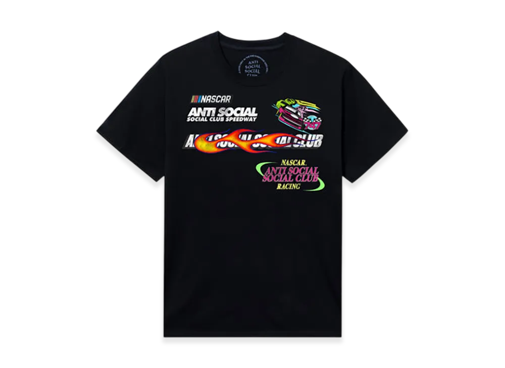 ANTI SOCIAL SOCIAL CLUB x NASCAR Daytona Tee "Black"