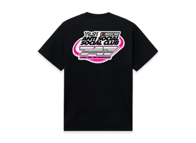 ANTI SOCIAL SOCIAL CLUB x NASCAR 747 Tee "Black"
