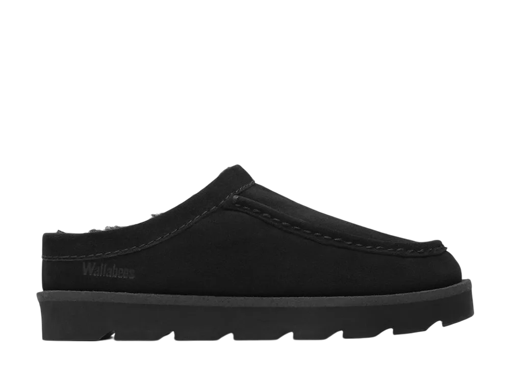 Clarks Meare Mule "Black Lined Suede"