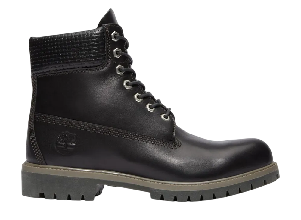 ティンバーランド プレミアム 6インチ ウォータープルーフ ブーツ "ブラック/ダークブラウン"