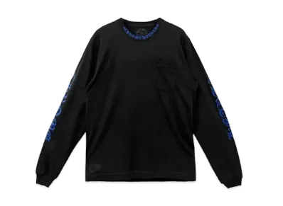 Chrome Hearts Neck Logo Pocket L/S Tee "Black"
