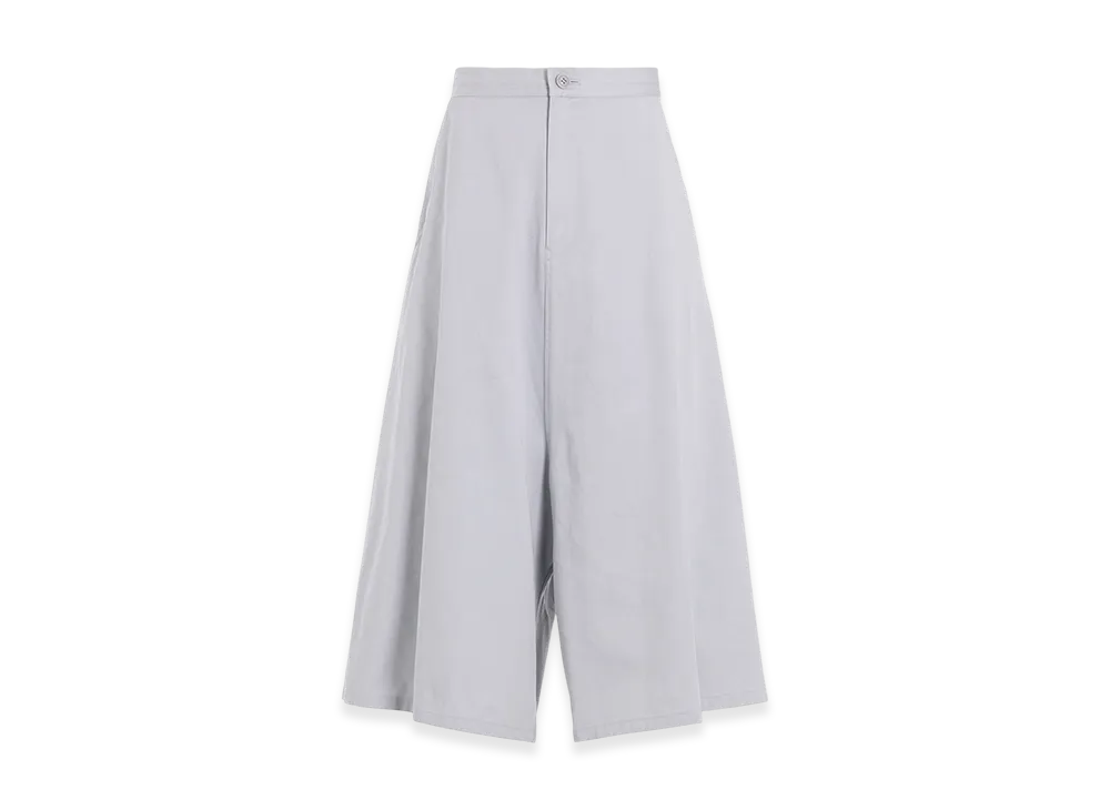 Y's Born Product Cotton Twill Sarouel With Cloth "Light Grey"