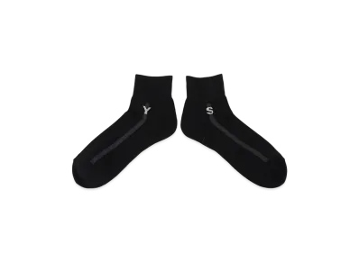 Y's x Chicstocks Ankle Socks "Black"
