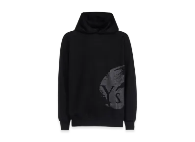 Y's Logo/Blush Print Hoodie "Black"