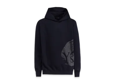 Y's Logo/Blush Print Hoodie "Navy"